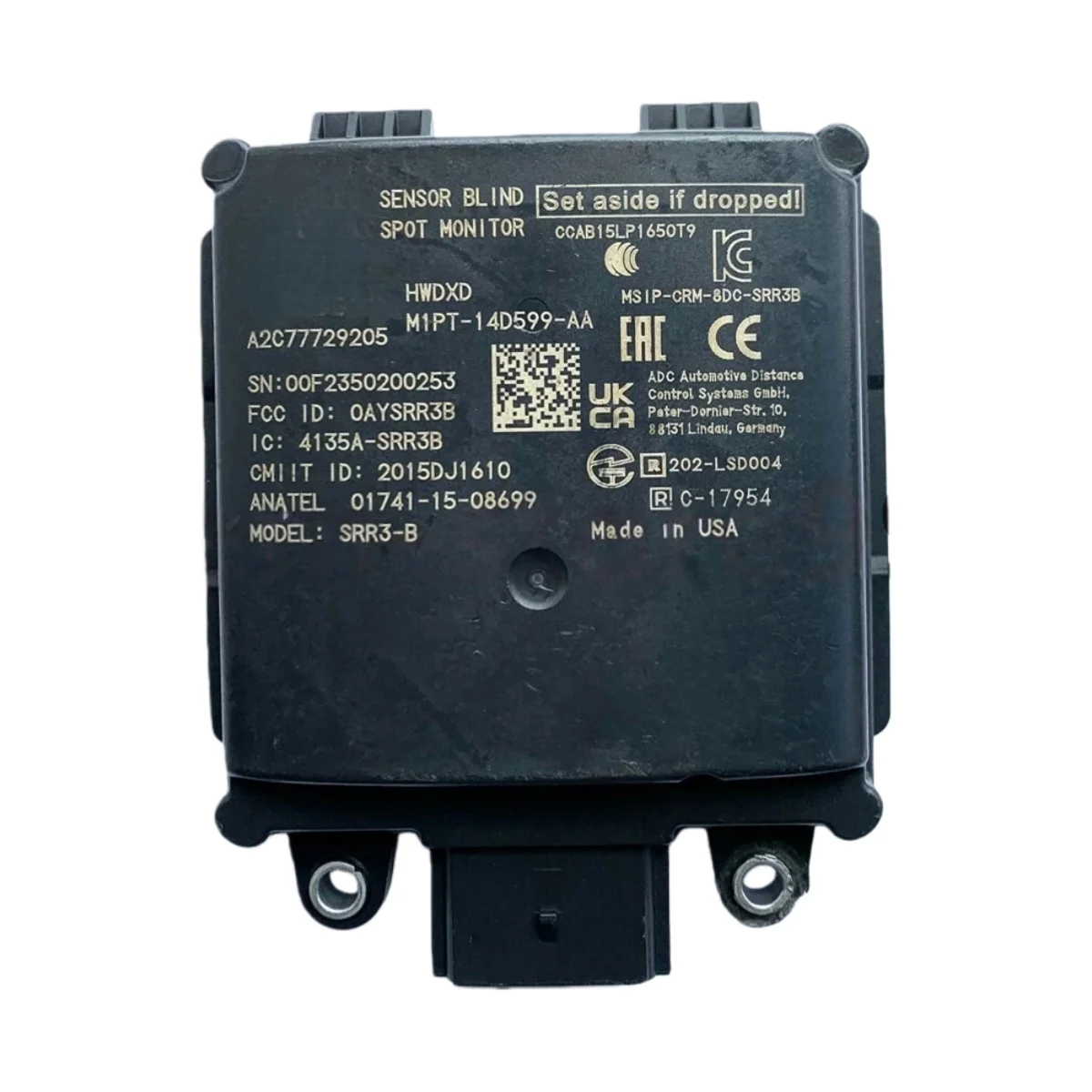 

M1PT-14D599-AA Left Blind Spot Monitoring Radar Sensor Suitable for 2021-2025 Ford Mustang Sport