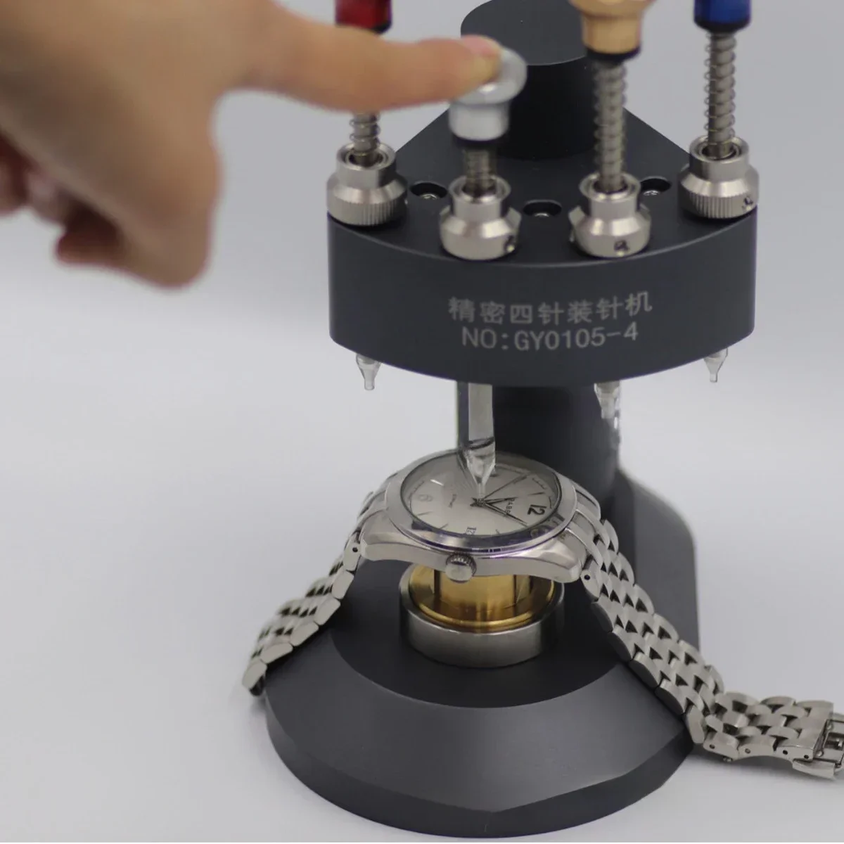 New 4 Pins Automatic Watch Hand Installing and Fitting Tools 8935 Watch Needle Installation Tool for Watch Repairing