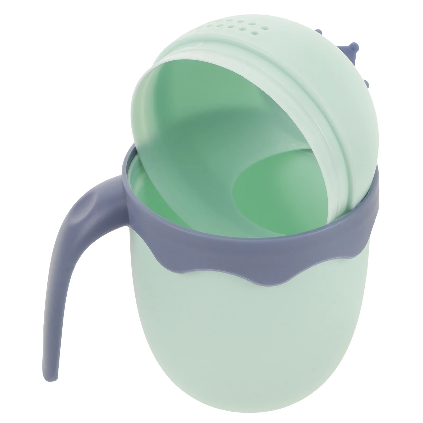 

Baby Rinse Crown Design Shampoo Rinse Scoop Cartoon Bath Cup Leakproof Large Opening Bath For Newborn Toddler Shower Water