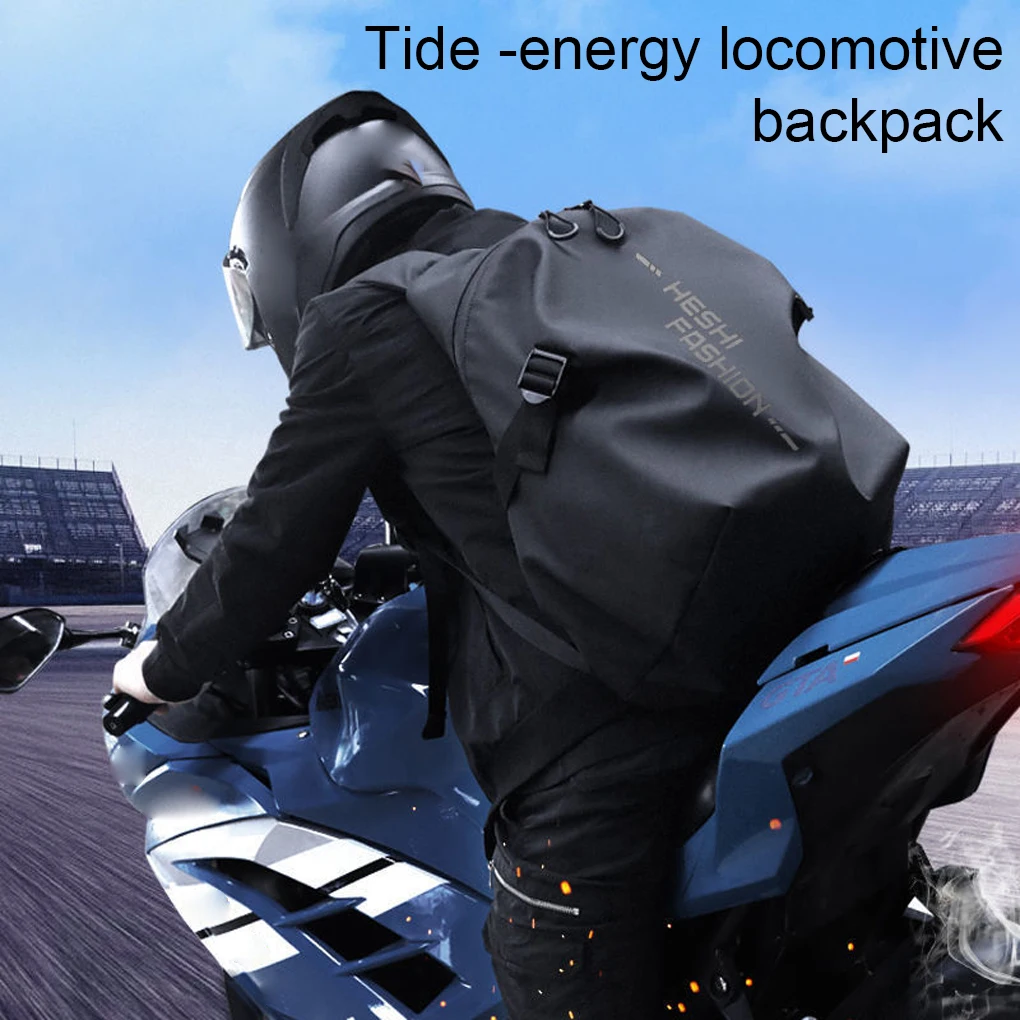 Large Capacity Helmet Storage Bag Waterproof Motorcycle Helmet Bag Motorcycle Cycling  Business Travel Laptop Backpack