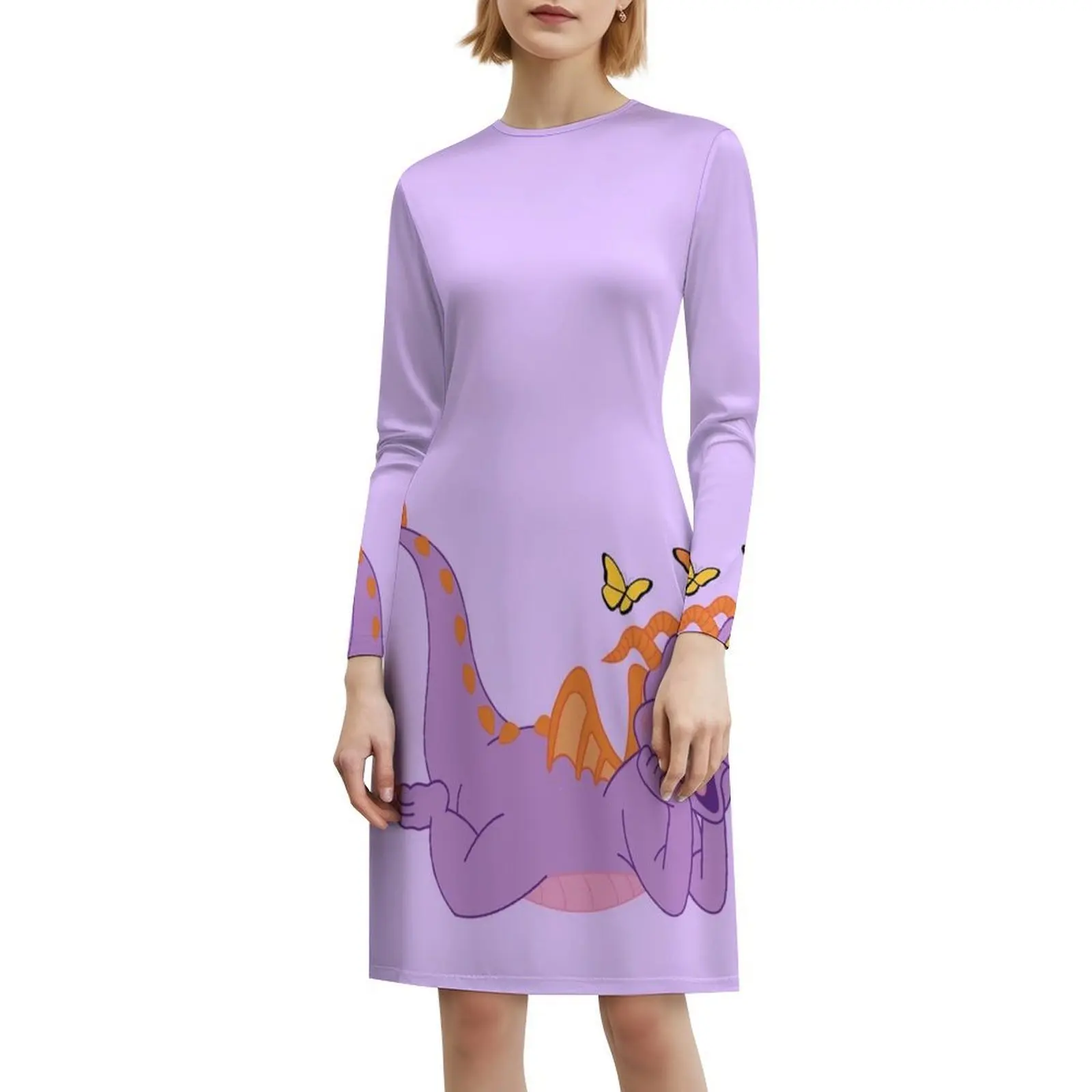 فستان One Little Spark للسيدات على طراز الهيب هوب ملابس الشارع مطبوعة برسومات جرافيك للحفلات والنوادي ملابس التنين في السهرة