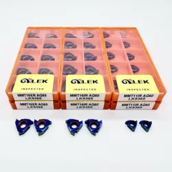 MMT11ER 16ER 22ER AG60 LK9365 Thread Turning Tool Carbide Insert Steel Processing CNC Lathe Tool Cutting Stainless Insert