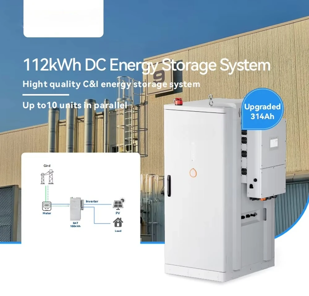 Industrial & Commercial Renewable Energy Storage System  90Kw 112Kw Bess Solar Battery Container for Industrial Park