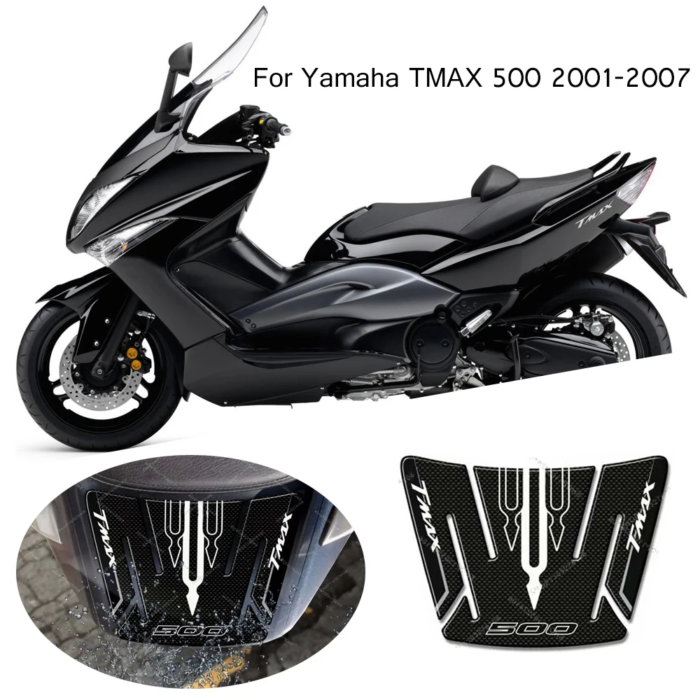 

Motorcycle Accessories Tail Protection Sticker Waterproof Anti-scratch 3D resin Sticker kit For Yamaha T MAX TMAX 500 2001-2007