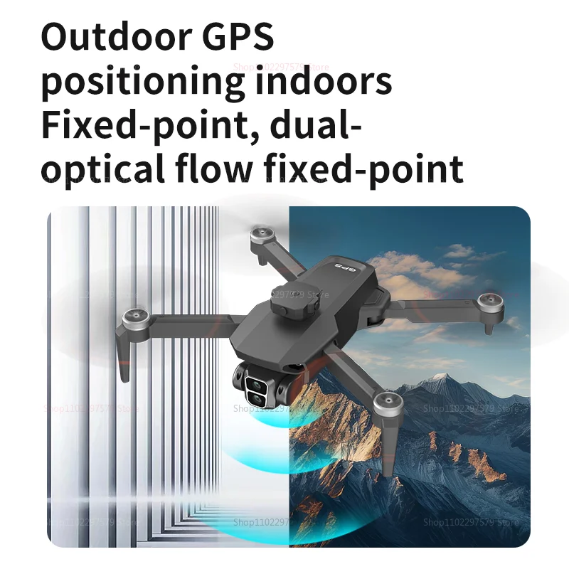L106 Drone 8K HD Dual Camera Brushless Motor Obstacle Avoidance With Screen Remote Control Four-Axis RC Drone Toy For Kids Adult