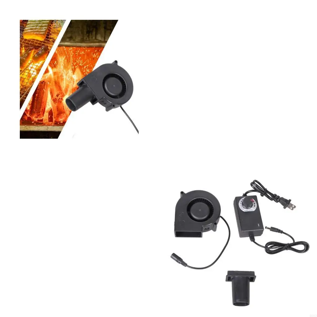 

D08D 1 Piece High Speed 5500Rpm Violent Blower for Smoker Barbecue and Forges