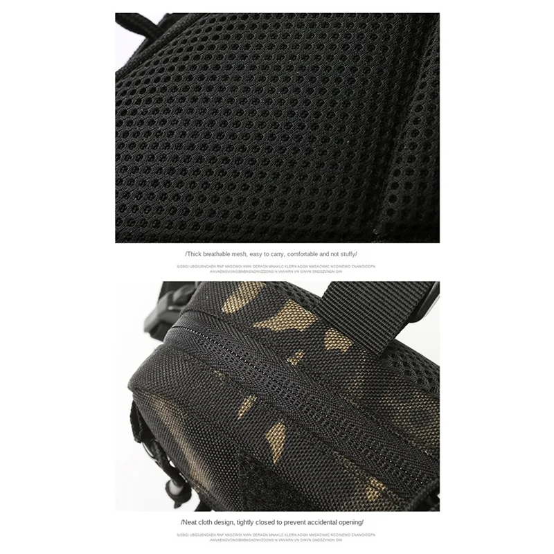 

Fishing Chest Bag Men's Training Bag Mountaineering Camping Backpack Outdoor Travel Vest Backpack