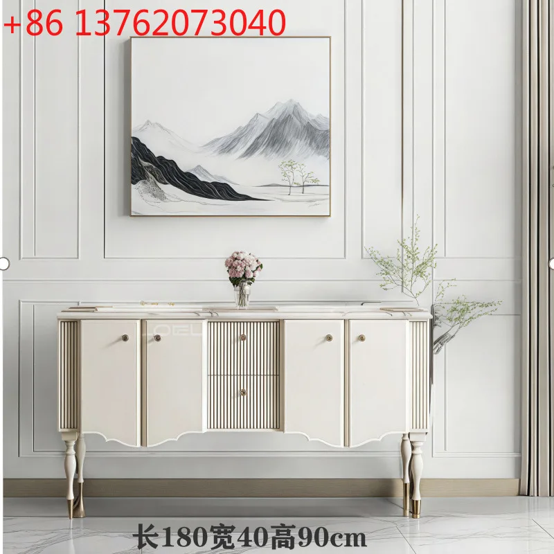 

Французский ретро шкаф на крыльце из цельного дерева, ретро-гостиная, проход, старинный сундук