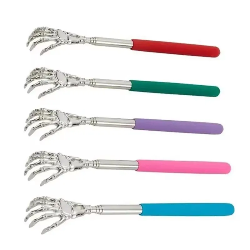 Retractable Stainless Steel Ghost Claw Massage Scratcher Portable Massage Tool Used To Relax The Back Multiple Colours