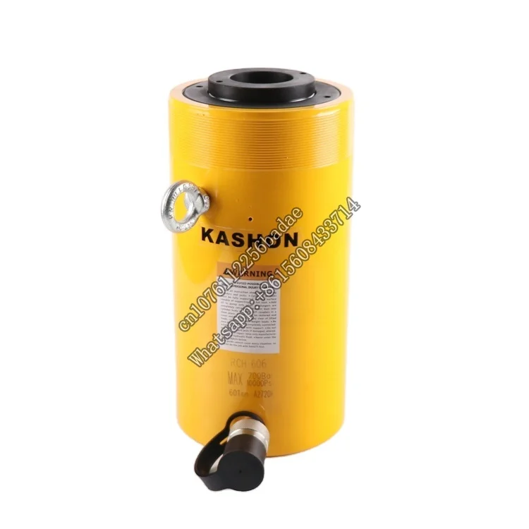 KSRCH-606 Enerpac Equivalent Single Action 60 ton Hydraulic Hollow Plunger Cylinder