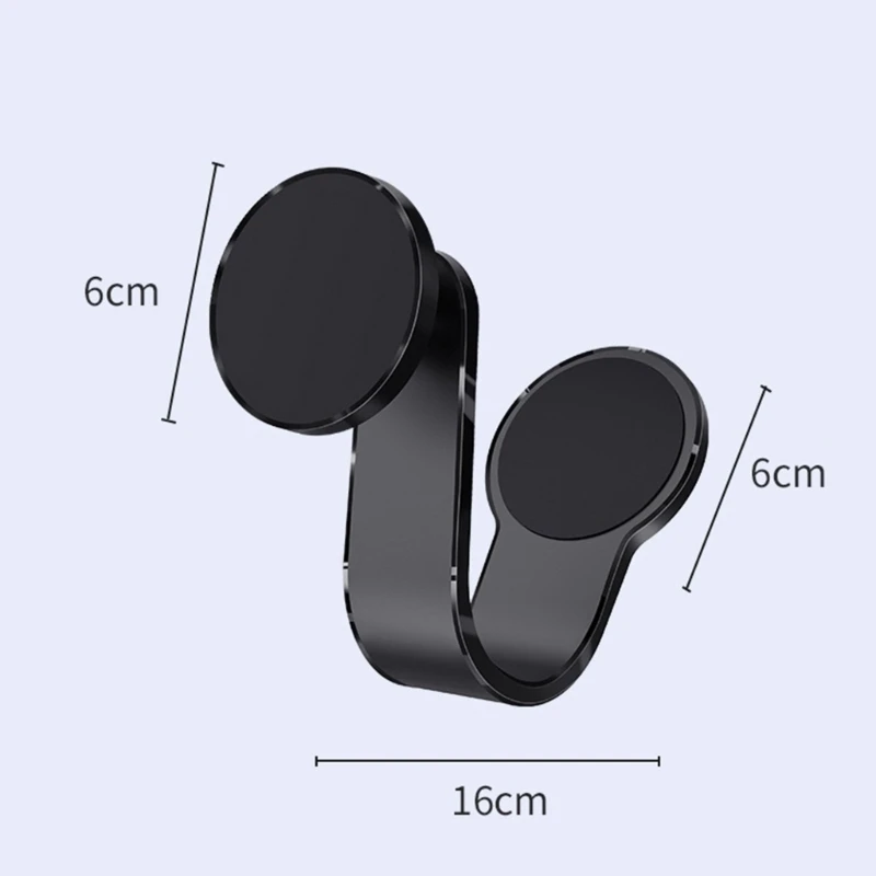 Car Phone Mount Holder Bendable Alloy Rod Design 360 Degree Rotation Heatproof For Stable Multiple Position Use F19C