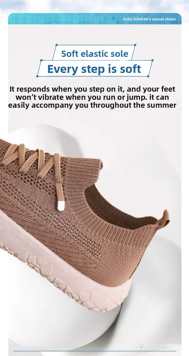 Damen-Stricksocken-Sneaker, atmungsaktives, hohles, fliegengewebtes Obermaterial, rutschfeste, rockartige Textur, dicke Sohle, leichte, lässige Wanderschuhe – Detail 8