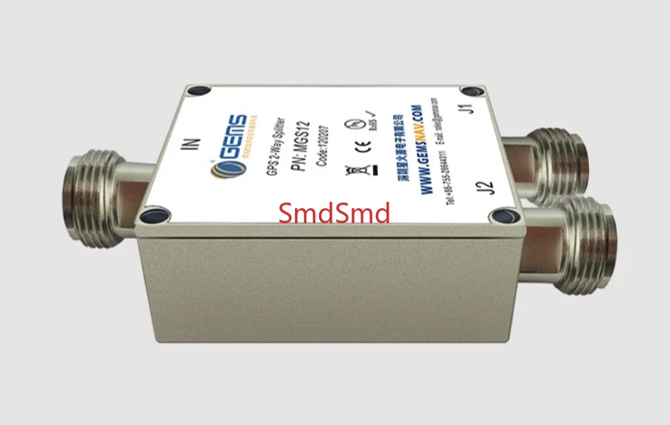 MGS12, GPS one point two power splitter, GNSS intelligent two power splitter, N SMA TNC type GPS Beidou power splitter