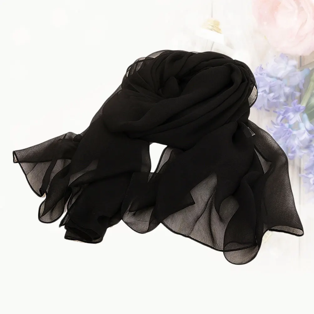 Accesorios para mujer, bufanda de Color sólido, protector solar, 160x50cm, cómodo, para todas las estaciones, regalo elegante, fiesta, playa, viajes, aire acondicionado