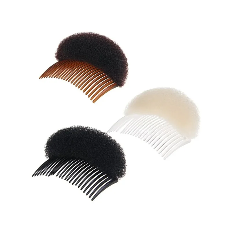 Kobiety Bun Maker Braid Hair Padding DIY Hair Bump Up Sponge Princess Head Foam Pad Insert Wedding for Hair Styling Tool Wholesale