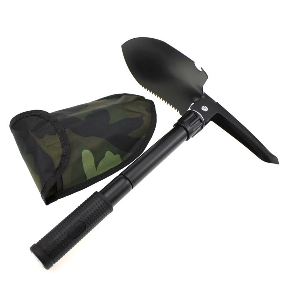 Multi-purpose Outdoor Military Portable Folding Camping Shovel Survival Camping Spade Portable Multitool