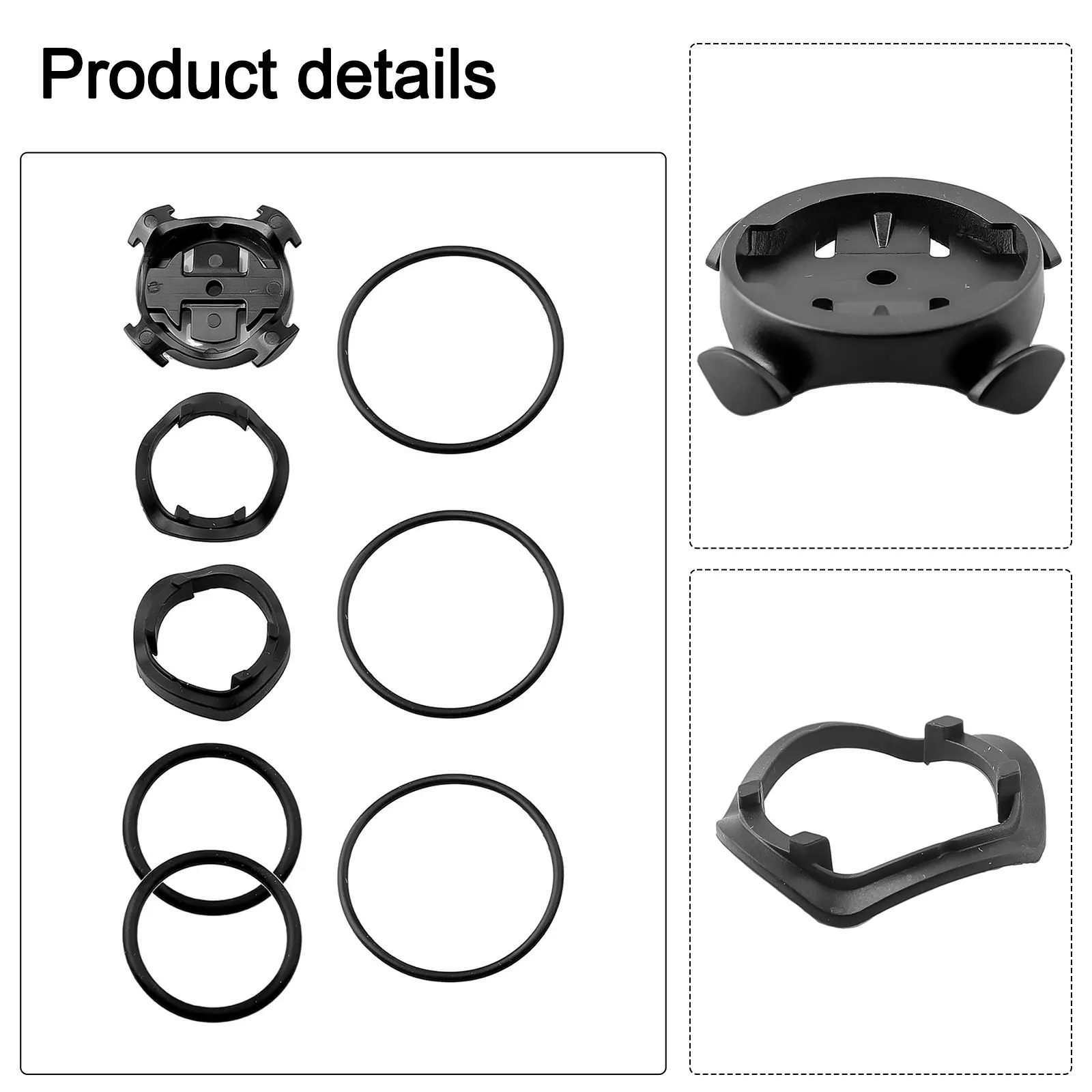 1 Set Bike Fixed Strap Computer Stand Strap Bracket For Walker For Blackbird Table For Garmin Table Base Fixing Silicone Parts