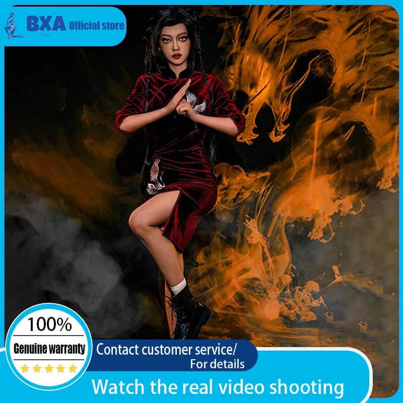 BXA-mujer asiática de Kung Fu, 158CM, músculo Abdominal de silicona, cuerpo Sexy, puede vestir, Vagina Artificial, Anal, muñeca Real de 2 agujeros, juguete sexual