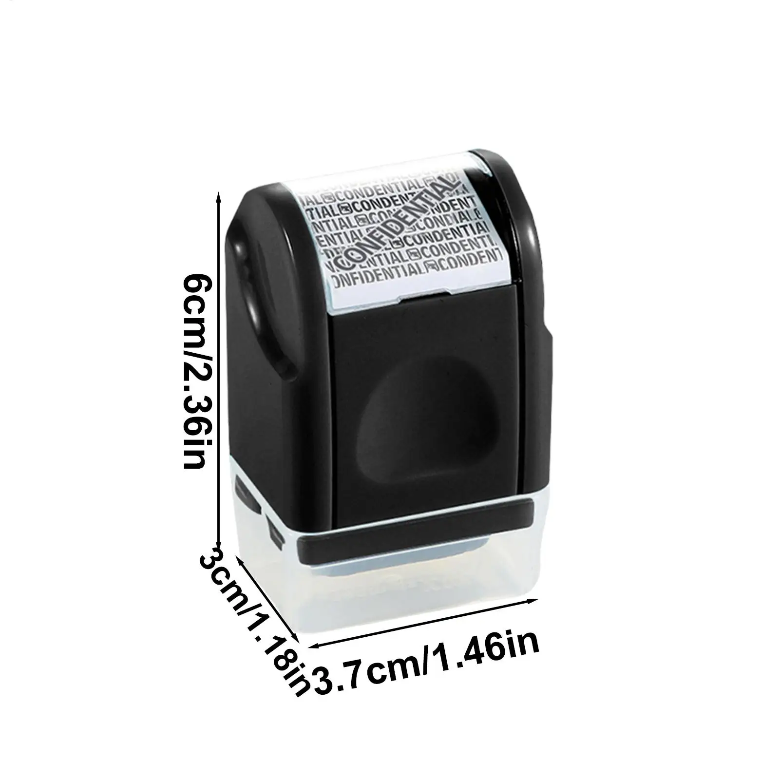 Identity Theft Protection Roller Stamp Privacy Information Blocker Anti-Theft Confidential Roller Stamp For Mailing Writing