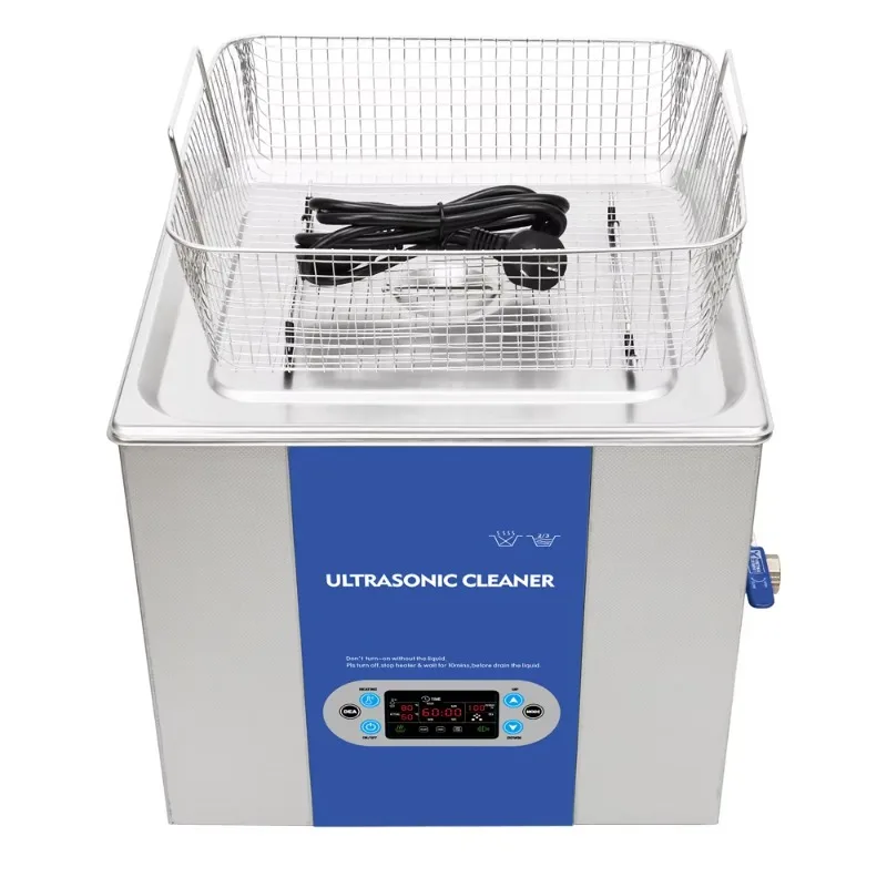 Good Quality Power Adjustable LCD Display Vinyl Record Ultrasonic Cleaning Ultrasonic Cleaner With Washing Basket