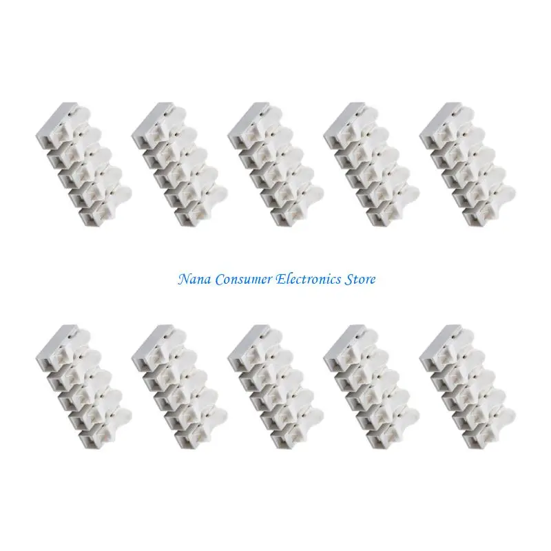 G7NE High Conductivity Terminal Block For Instantly Cable Connection Without Tools Heat Resistant Spring Clamp Terminal