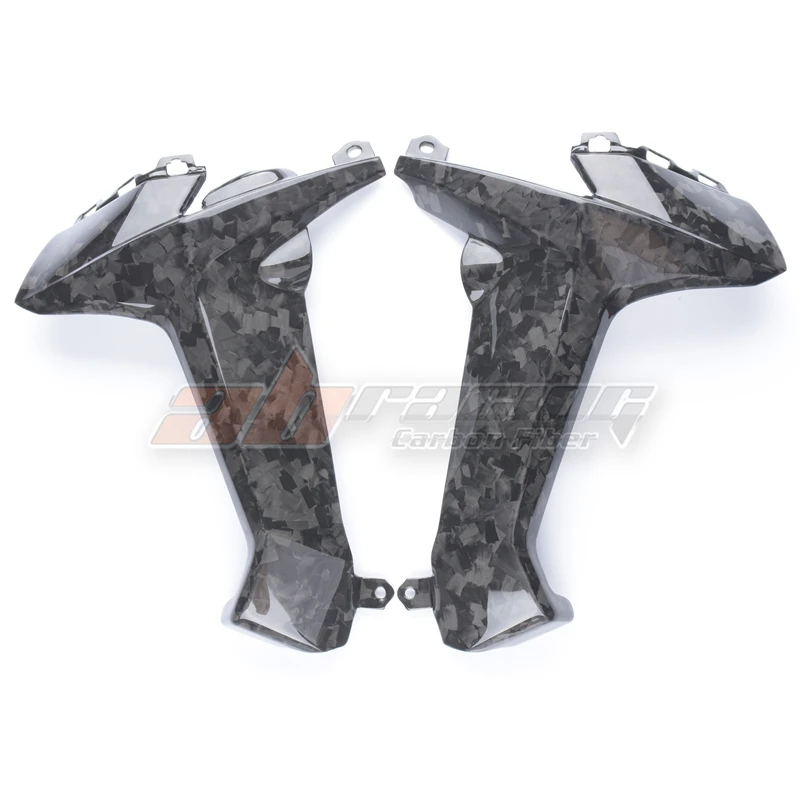 Side Panels Fairing Cowling in Forged Carbon Fiber 100% For Honda CBR1000RR 2017+