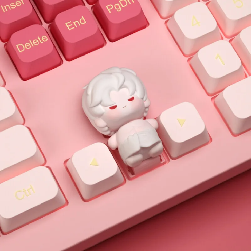 

Набор механических кейкапов для клавиатуры Love And Deepspace из смолы с персонажами Рафаэль, Зейн, Ксавьер, Сайлус, Калеб, ручная работа