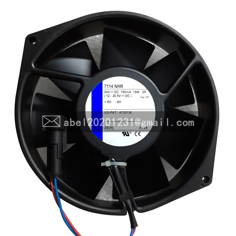 

BRAND NEW ORIGINAL 7114NHR 7114 NHR 24V DC 19W COOLING FAN 15038 150*38MM