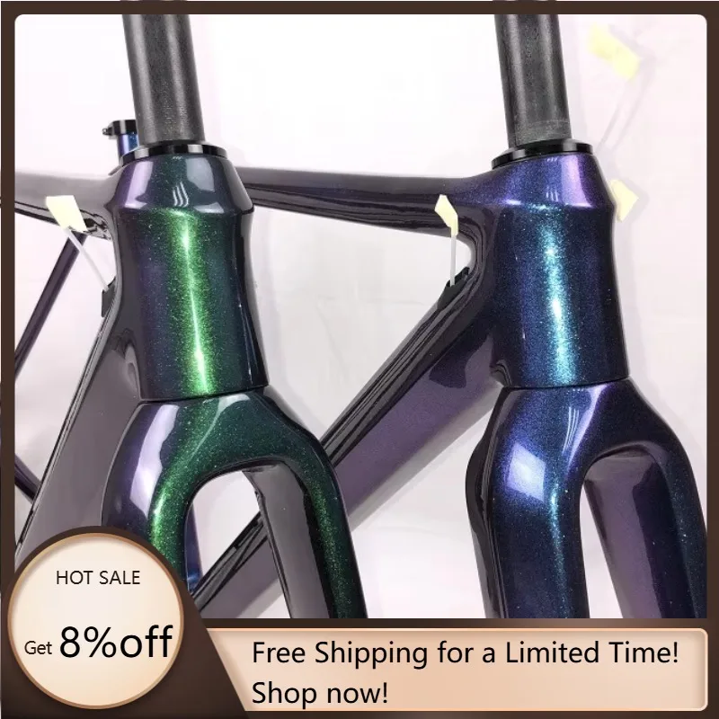 

STLF Carbon Fiber Gravel Road Bike Frame Disc Brake Bicycle Carbon Frame FM279