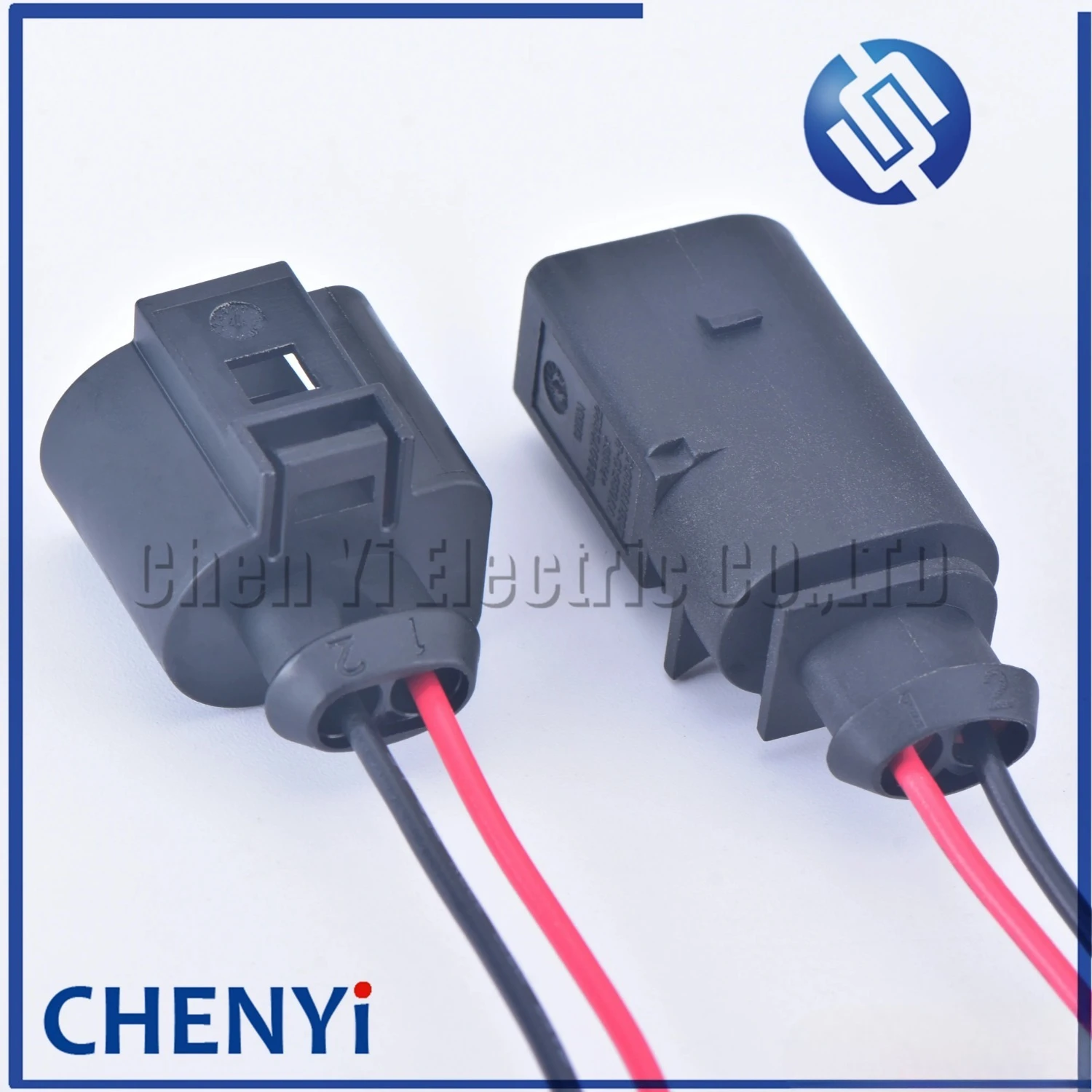 2 Pin 3.5mm Auto waterproof wiring harness connector Plug 1J0973722 1717692-1 8D0973822 1J0 973 722 8D0 973 822
