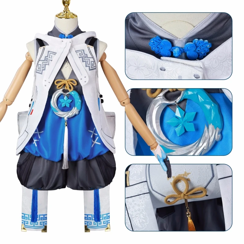 Youhu Cosplay Game Wuthering Waves Anime Women Fashion Uniform Halloween Comic-con Party Costume Role Play Clothing Pre-sale