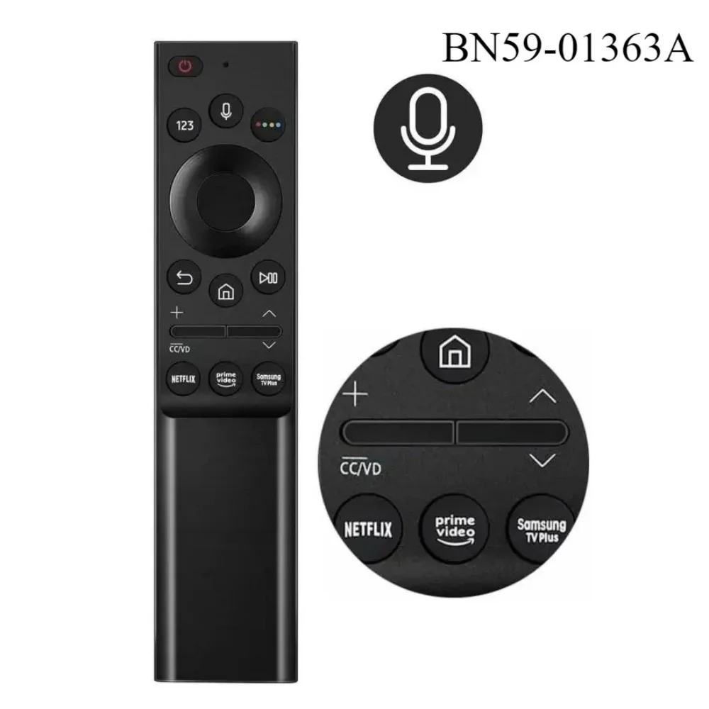 

Replacement Voice Bluetooth Remote Control BN59-01312G for Samsung Smart TV QLED 4K 8K UHD with Netflix Prime Video Hulu Button