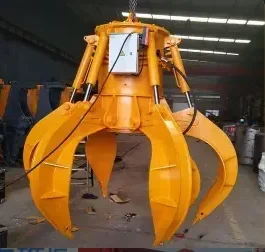 Four-Rope Port Crane for Efficient Cargo Management, Grab Material Handling Equipment Parts