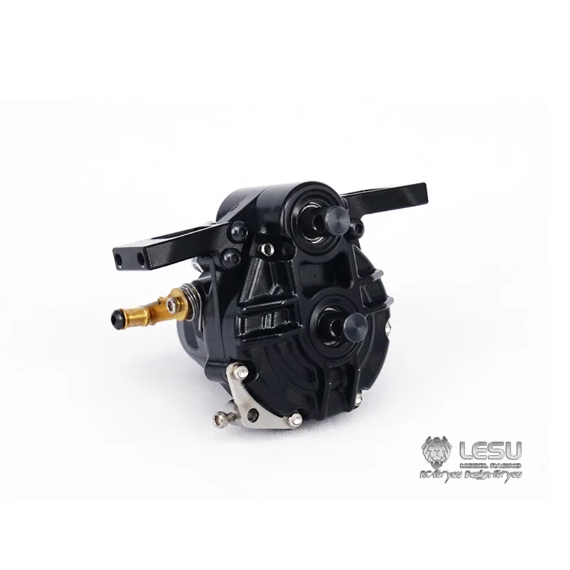 LESU Metal Transfer Case Diff Lock 1/14 RC Tractor Truck Dumper Tamiyay Outdoor Toys TH02223