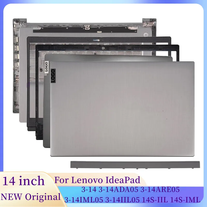 

Корпус для ноутбука Lenovo IdeaPad 3-14 3-14ADA05 ARE05 14IML05 14IIL05 14S-IIL 14S-IML, задняя крышка ЖК-дисплея, Упор для рук, Нижняя крышка