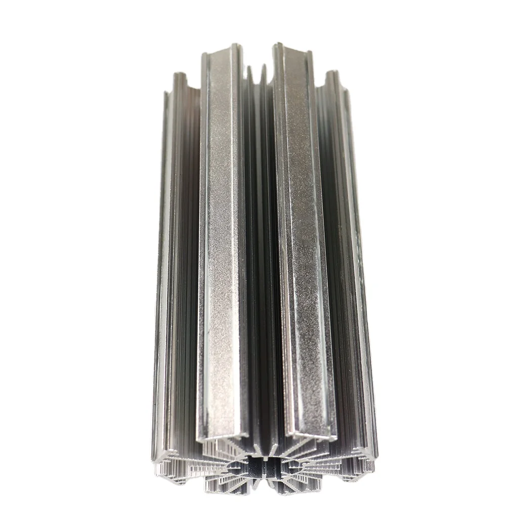 Aluminum Profile Heat Sink Strip Silver Sliver Round Extrusion Profil Aluminum 16 Extruded Polished