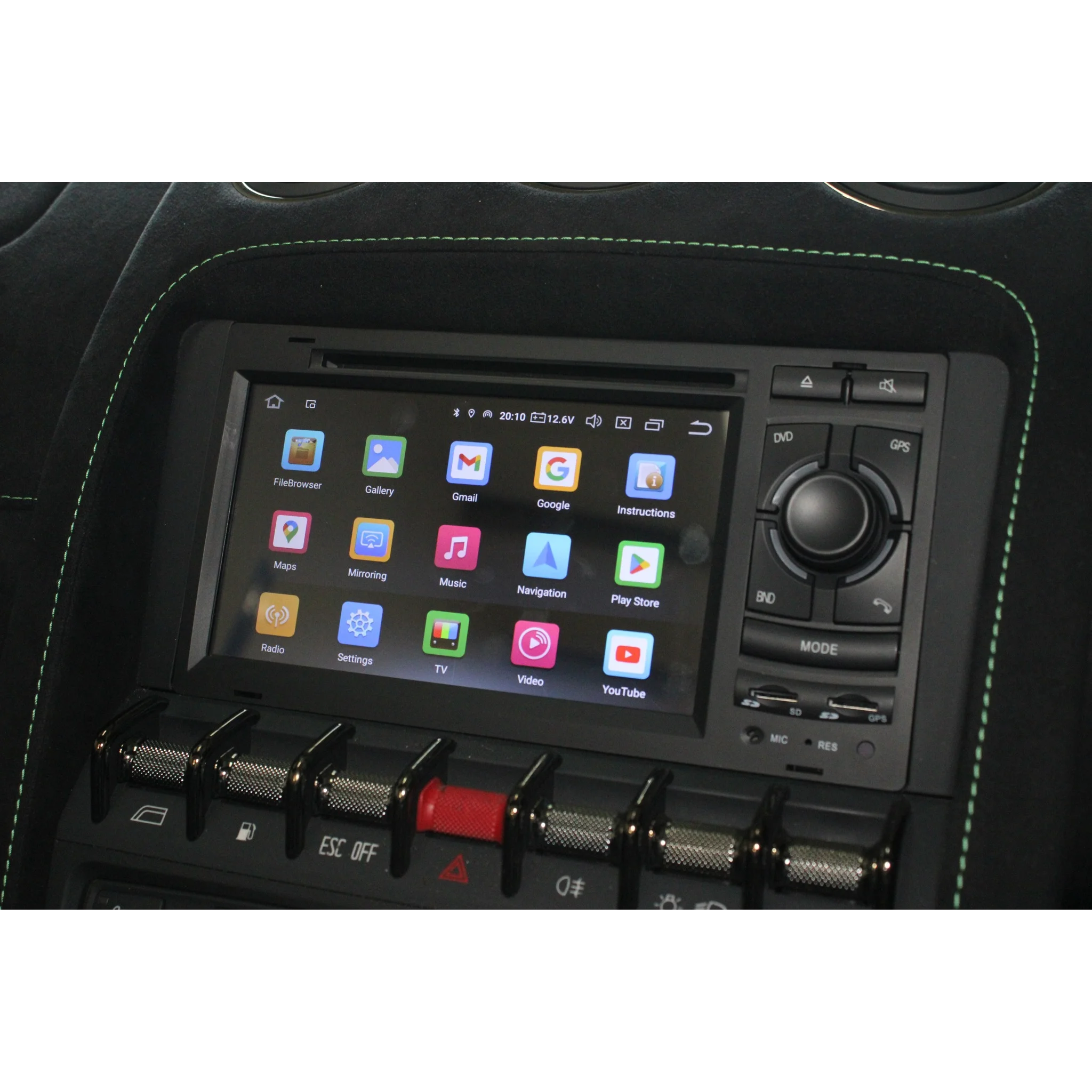

Carplay For Lamborghini Gallardo Spider Android 14 radio 2 Din Car Multimedia DVD Stereo GPS Navi Carplay Auto Head Unit Player