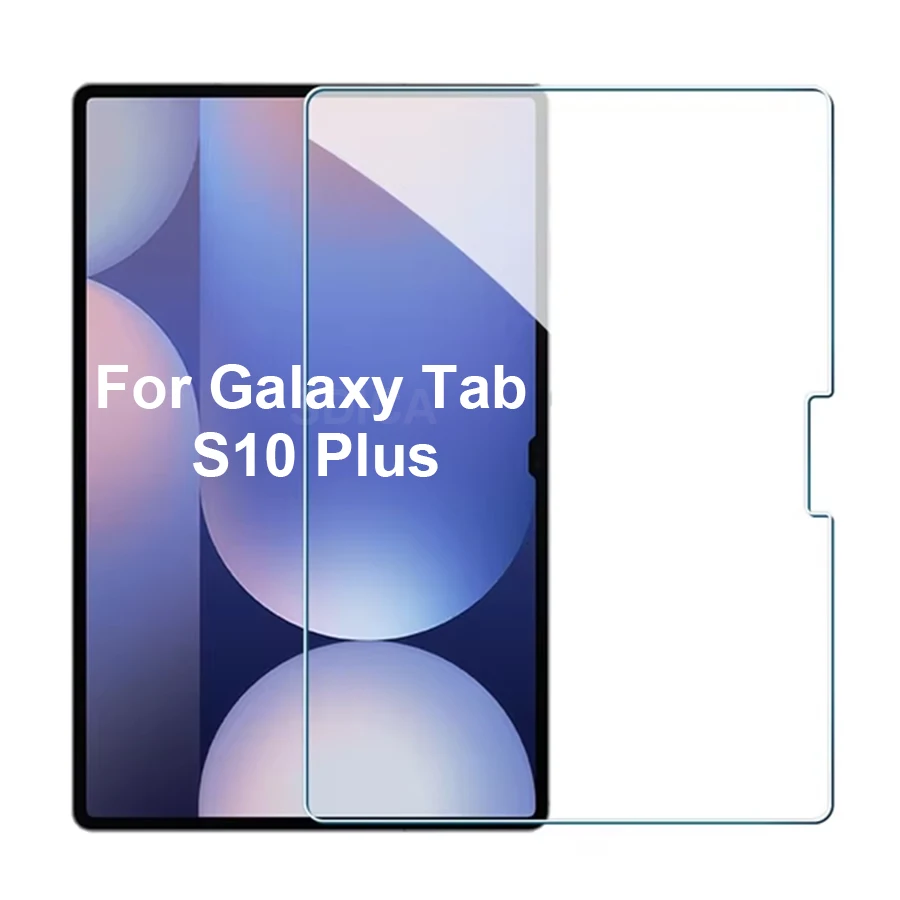 

For Samsung Galaxy Tab S10 Plus 12.4 Inch Tempered Glass Screen Protector S10+ 2024 Tablet HD Clear Protective Film