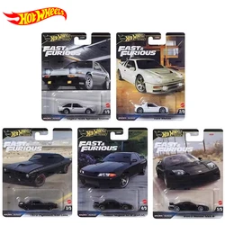 Genuine Hot Wheels Fast & Furious Car Premium 1:64  Boys Toys Diecast Nissan Skyline GTR Honda NSX-R Ford Toyota AE86 Model Gift