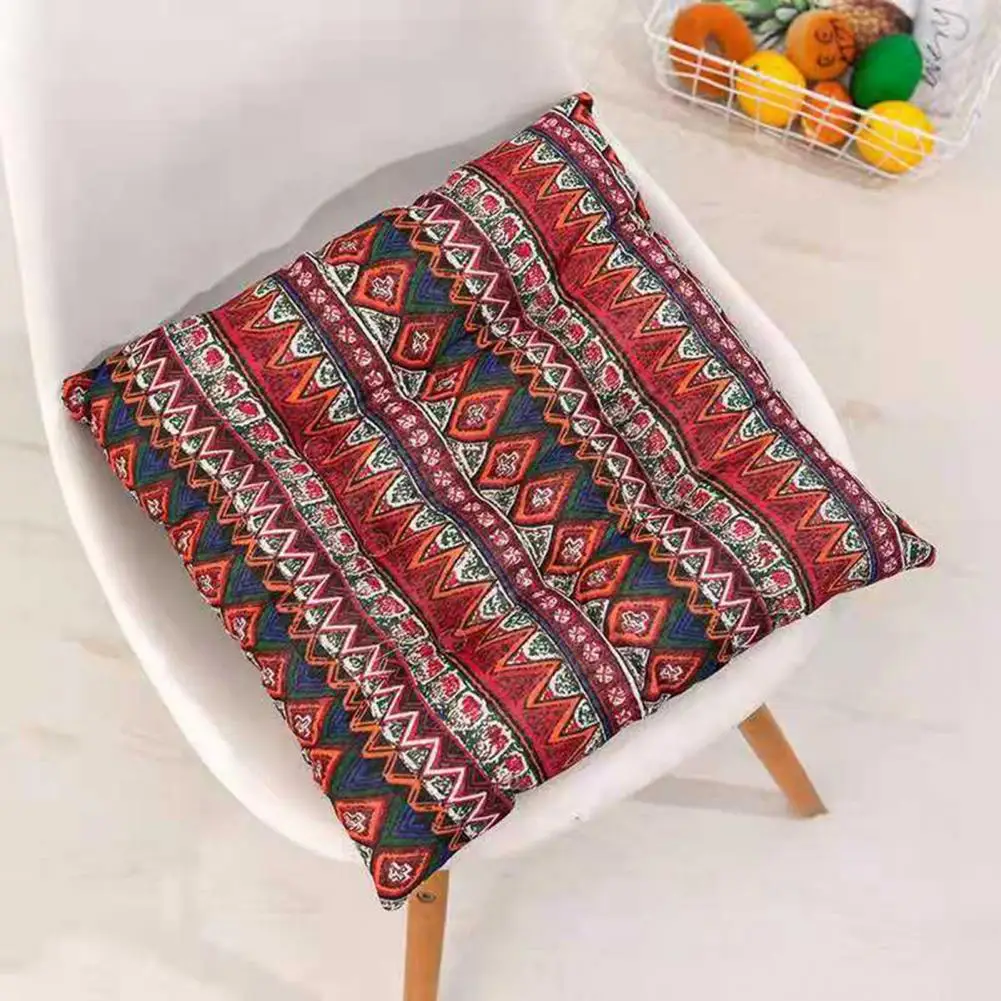 Tatami Sitting Cushion Comfortable Square Seat Cushions for Home Office Anti-slip Breathable Thickened Padded Mats for Chairs