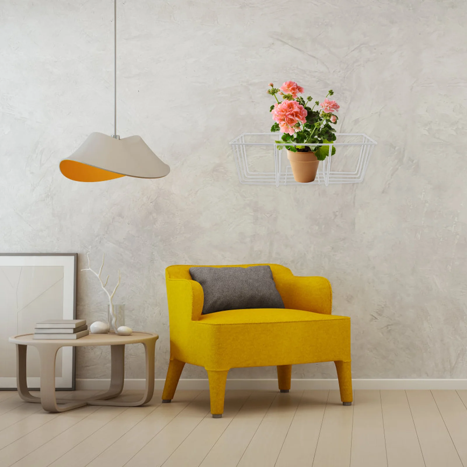 درابزين زارع الجرف شنقا اناء للزهور قوس الزهرية سلة حامل أصحاب النباتات #3