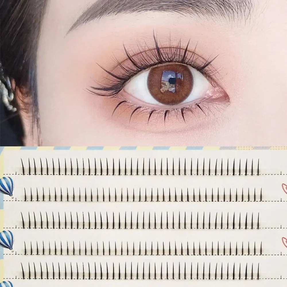 لطيف 5 مللي متر مجزأة الرموش السفلى لتقوم بها بنفسك مقاوم للماء نقل رموش زائفة ماكياج تمديد تحت مجموعات العين أدوات ماكياج العين
