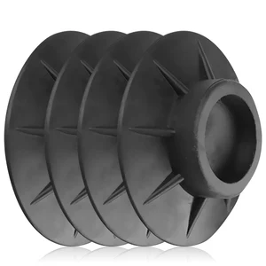 4 PCs Anti -Vibration Füße Gummi Kissen Slipstop Stille Skid -Skid -Raiser -Waschmaschinen Smoxters 10 Hauptverkaufsunterstützung - №7