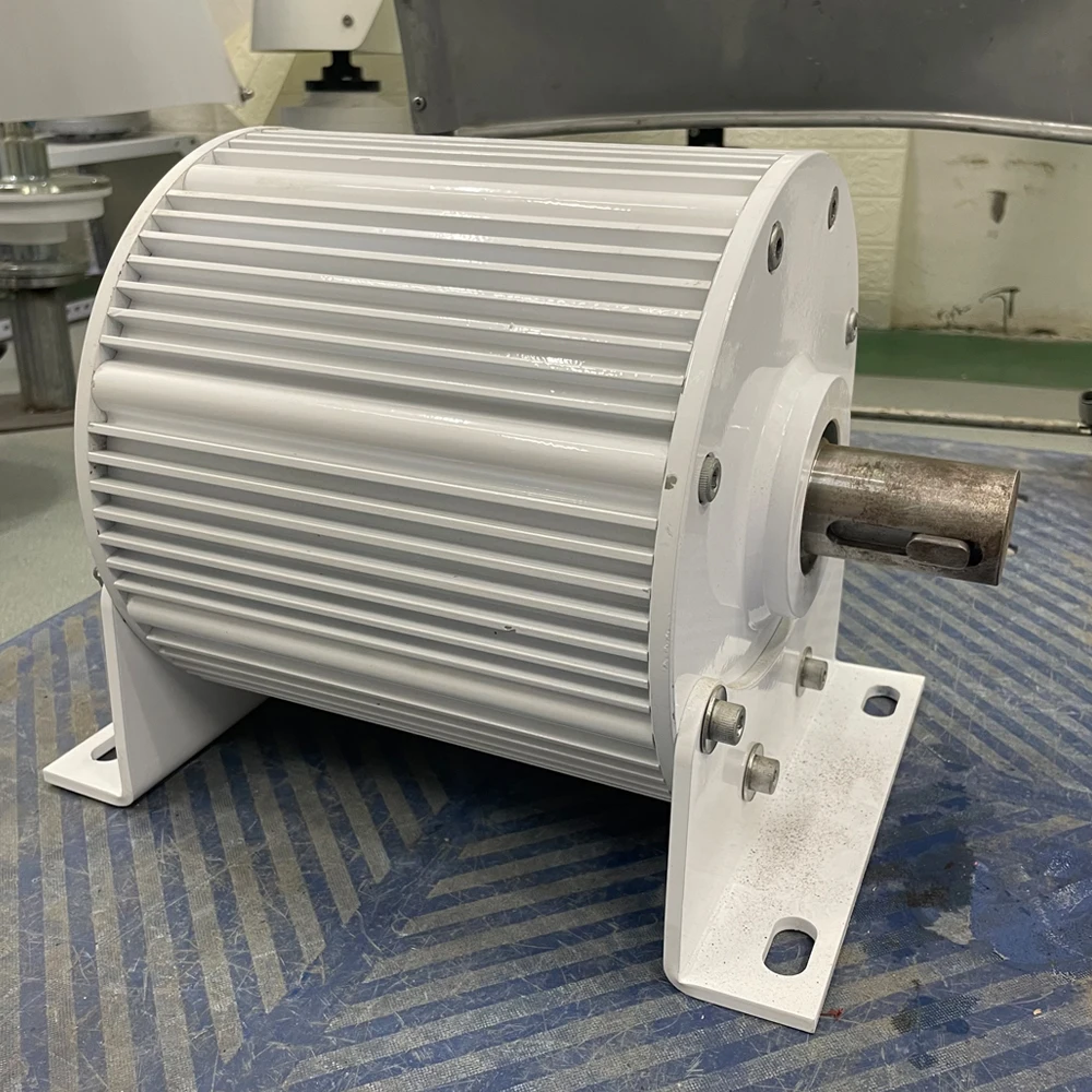 China Factory 50KW 100KW 80KW Electric Generator 380V Low 300RPM Alternator Permanent Magnet Rare Earth Turbine With Base