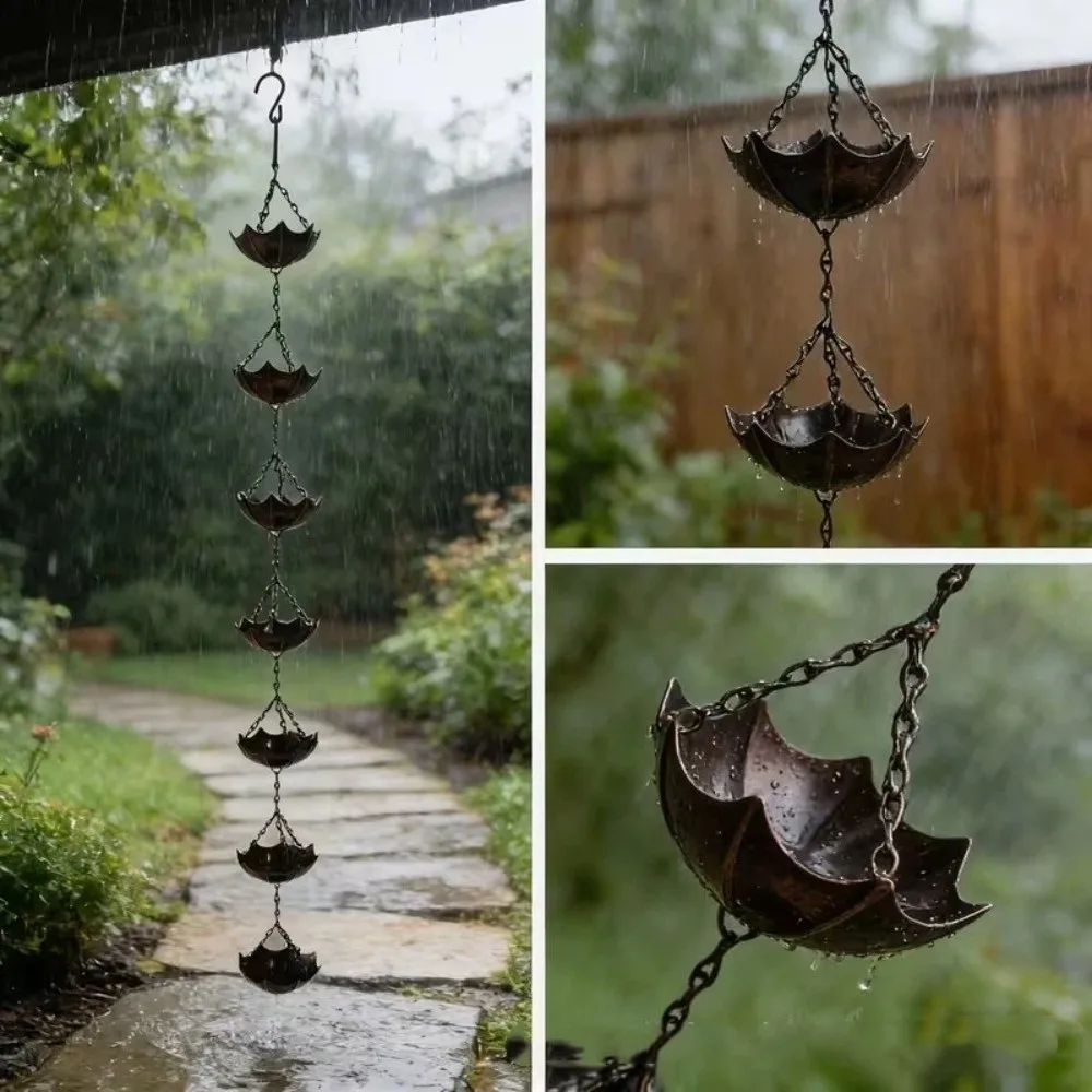 cadeia-de-chuva-de-metal-estilo-japones-com-flores-7-copos-resistente-as-intemperies-para-drenagem-de-Agua-de-beirais-arte-em-ferro-coletor-de-Agua-pendurado