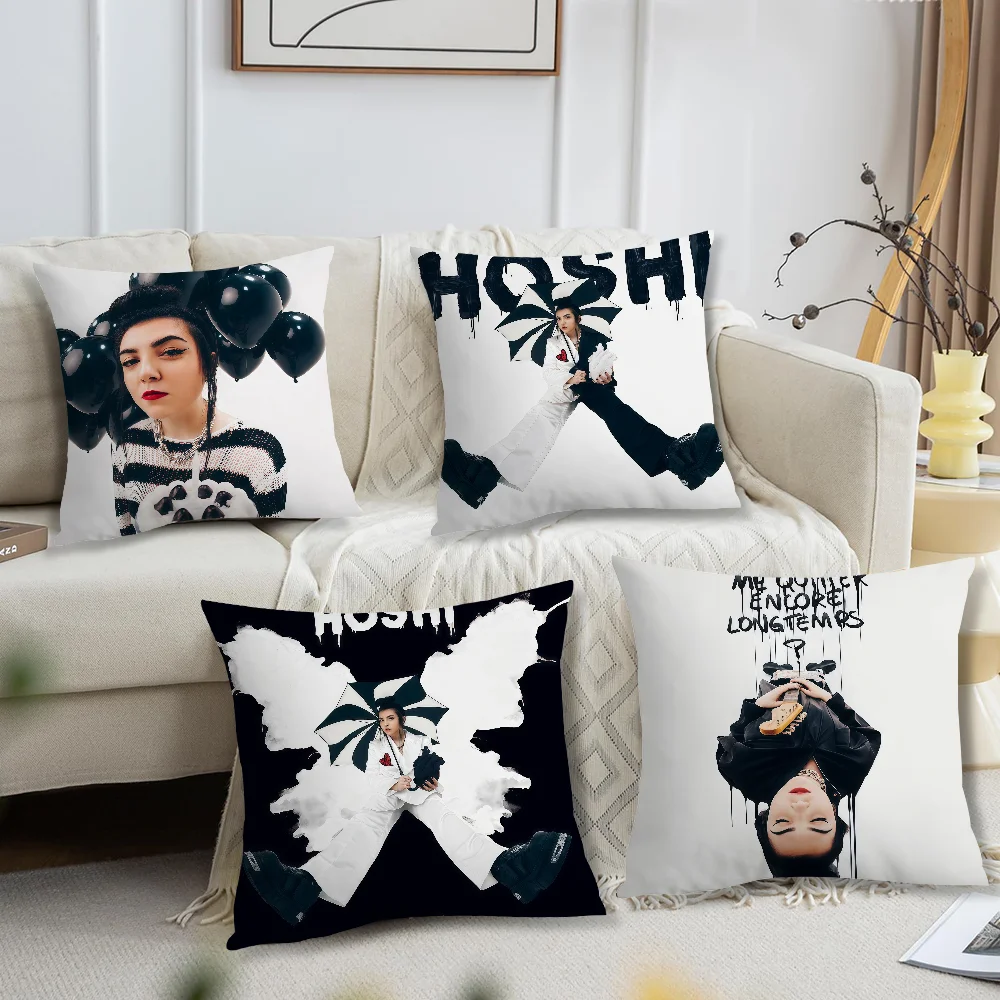 Singer M-Mathilde Gerner H-Hoshi Cushion Cover For Pillow Printing Sofa Decoration Home Car Coffee Shop Office Nordic Simplicity