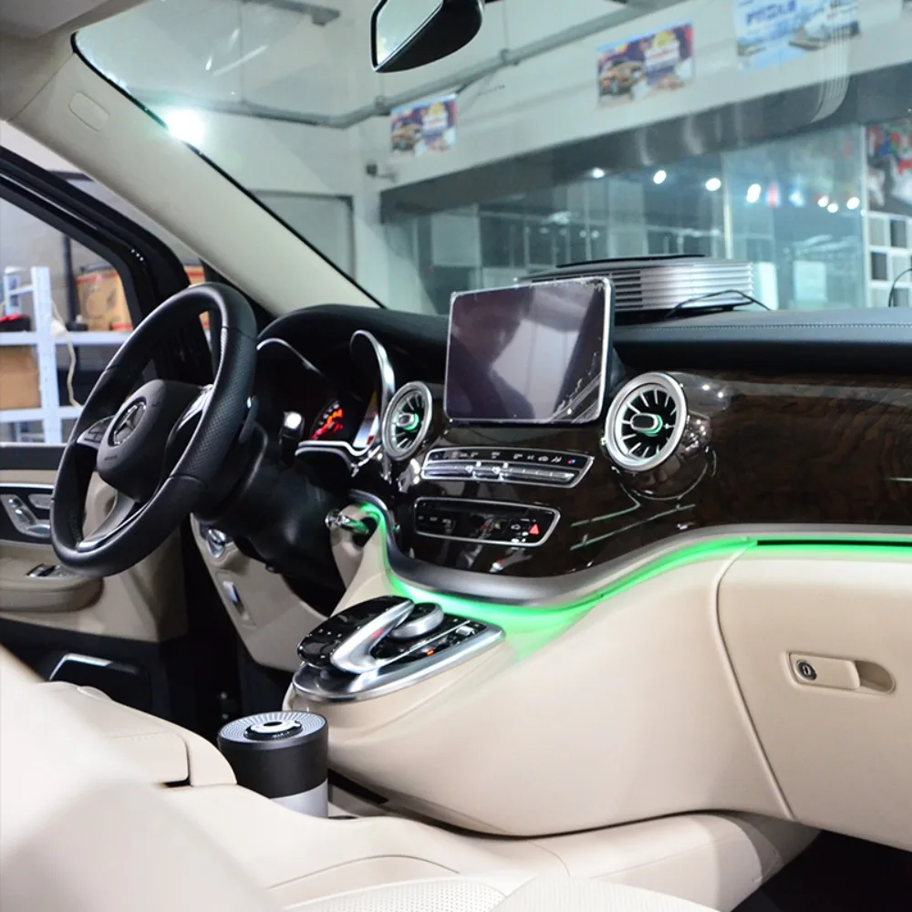 

unique HYD Factory's Turbo Vent with Ambient Lighting Is Suitable for Mercedes Benz V-Class W447