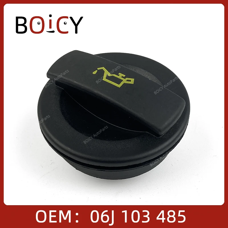 BOICY EA888 Engine Oil Filler Cap Fit for Audi A1 A3 A4 A5 A6 A8 Q3 Q5 Q7 TT VW Caddy CC Eos Golf Jetta Passat 06J103485