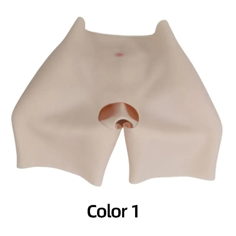 Silicone Hip Enhancer Padded Butt Lifter Shapewear for Women Open Crotch Fake Hips Body Shaper Plus Size Lift Pants Cosplay Wear