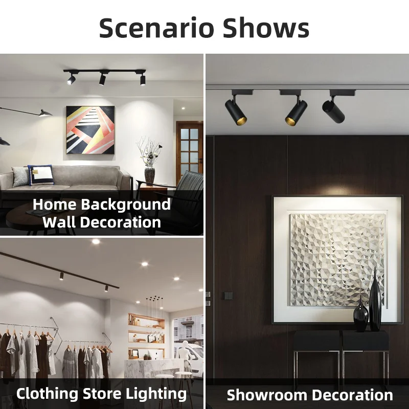 Plafond Verlichting Spoor Licht Spotlight Voor Woonkamer Moderne Home Verlichting In Kledingwinkel Led Verlichting Lampen